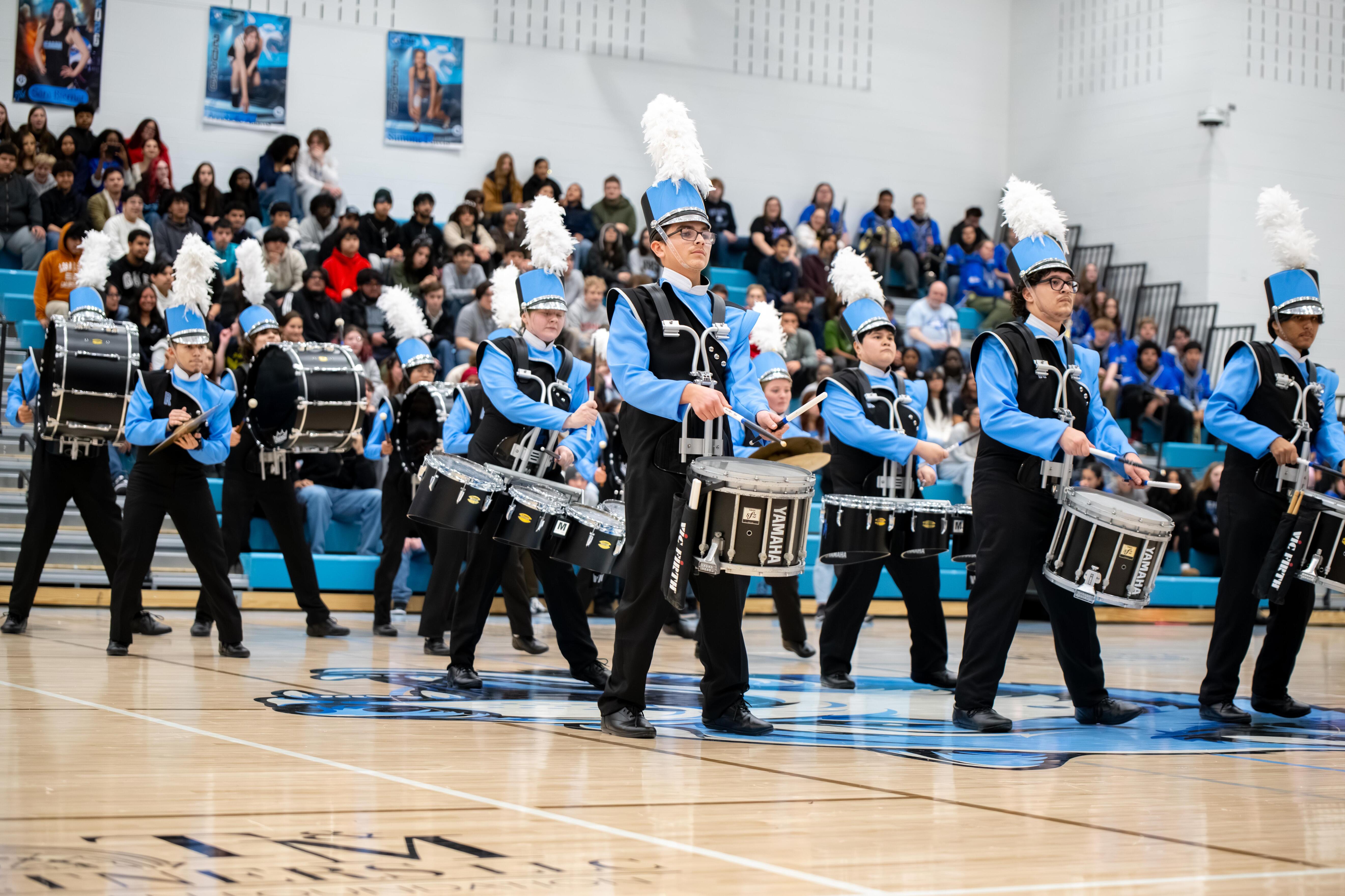 Reagan wins MPS Battle of the Drumlines